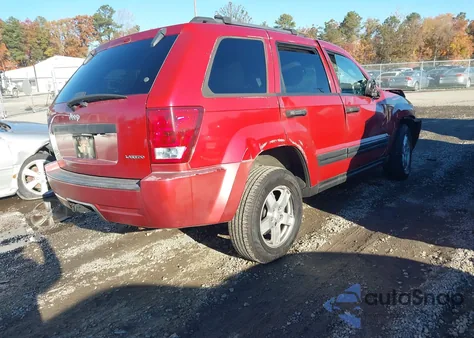 2005 Jeep Grand Cherokee Laredo из США, поврежденный, VIN 1J4GR48K85C627336